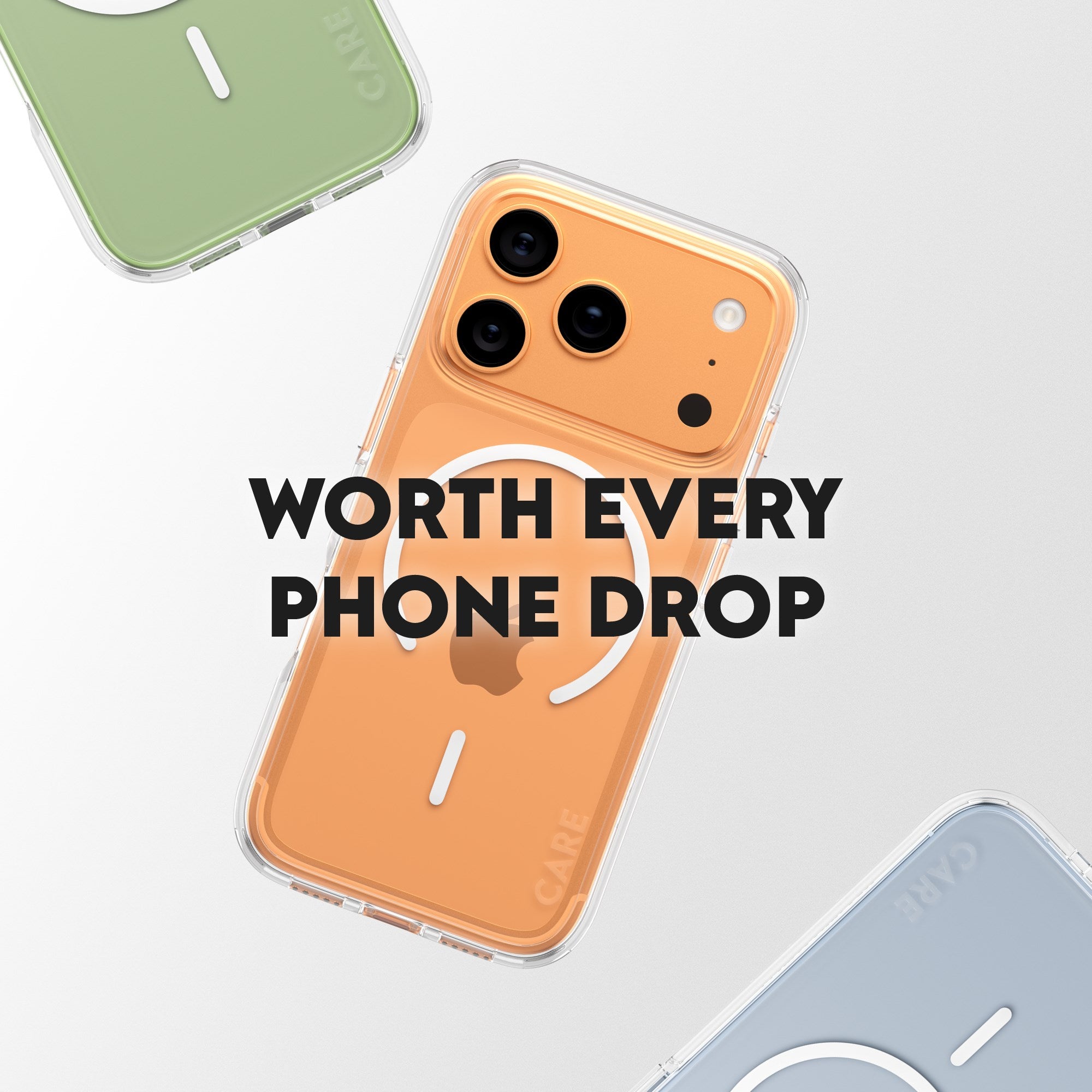 CARE™ by PanzerGlass® Urban Explorer Case Transparent w. White MagSafe iPhone 17 Pro